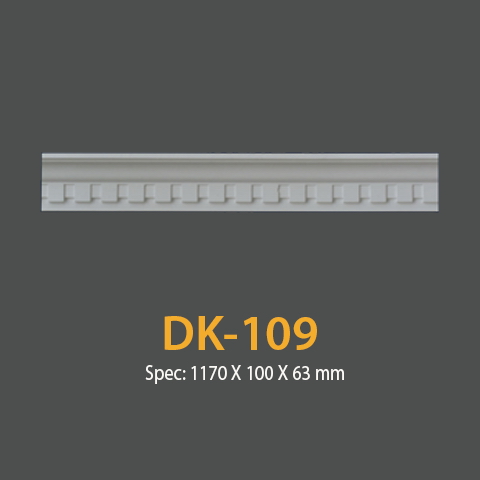 ابزار گلویی گچ طرح دار DK-109